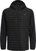 Veste hybride homme – Doudoune légère au design moderne, idéale mi-saison, loisirs et outdoor