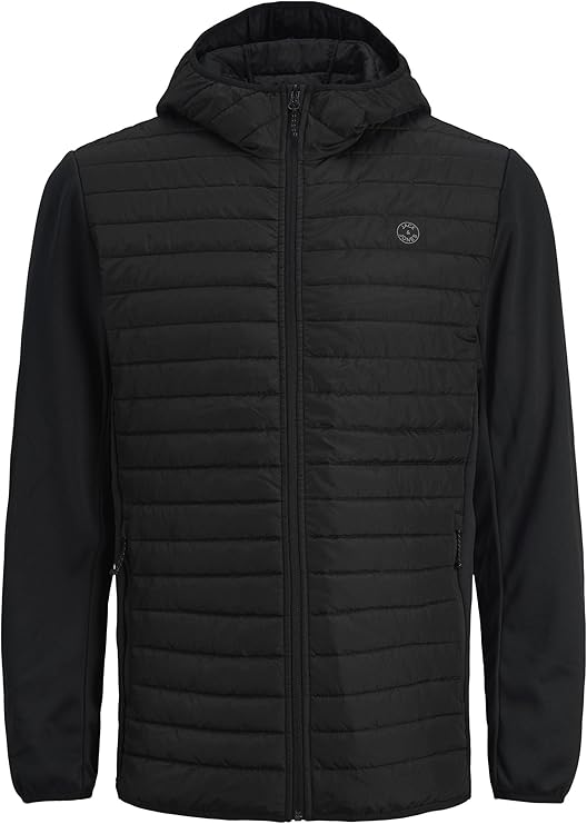 Veste hybride homme – Doudoune légère au design moderne, idéale mi-saison, loisirs et outdoor