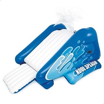 Intex Toboggan de piscine pour bassins enterrés – Toboggan aquatique pour jardin et piscine