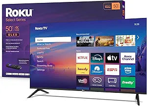 Roku Smart TV 2026 Select Series 50″ 4K QLED – Description du produit