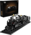 Nifeliz Big Boy Locomotive à vapeur à construire – Modèle rétro avec rails, 1818 pièces, jeu de construction pour adultes