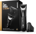 MANSCAPED The Lawn Mower 5.0 Ultra Tondeuse corps & intime – Tondeuse Dual-Head SkinSafe®, étanche, rechargeable USB-C, étui de voyage inclus, Noir