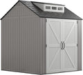 Rubbermaid Abri de rangement extérieur en résine 7 × 7 pi – Description du produit