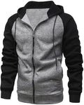 Sweat zippé à capuche homme – Veste hoodie confortable, tailles S–2XL