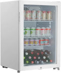 METRO Professional GPC1088 Mini-réfrigérateur 88 L – 1,052 kWh/24 h, 3 clayettes fil inox, noir (blanc/118 L)