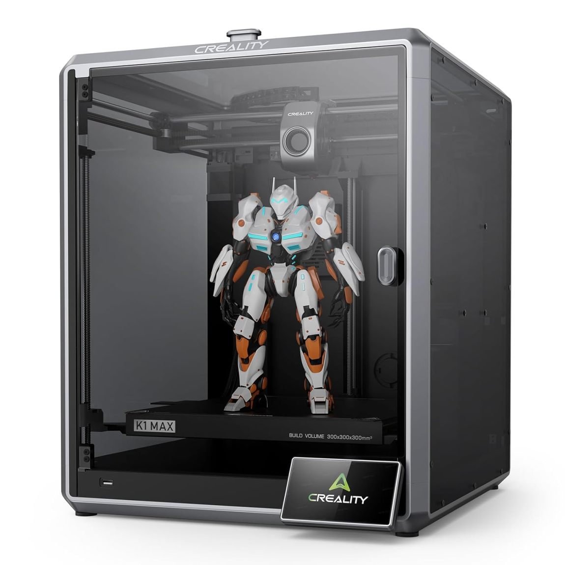 Creality K2 Plus Combo Imprimante 3D – Impression multimatériau 16 couleurs, volume XXL 350³ mm, entraînement direct servo, double caméra IA, ultra-silencieuse