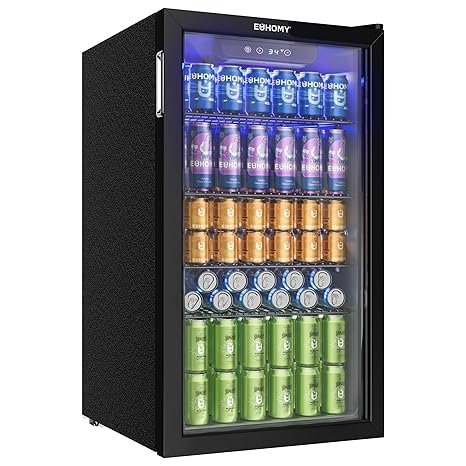 EUHOMY Réfrigérateur à boissons 90 L – Description du produit