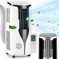 Klarstein Climatiseur mobile avec tuyau d’évacuation 3-en-1 – Ventilateur, déshumidificateur, 10 000 BTU, faible consommation, pour maison et bureau