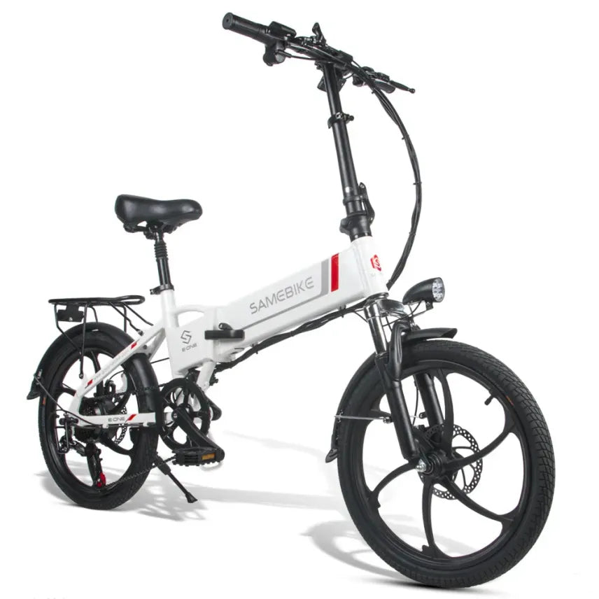 SAMEBIKE 20LVXD30 Vélo électrique pliable 350 W, roues 20 pouces, batterie 48 V 10,4 Ah