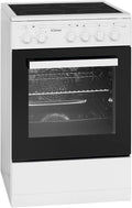 Bomann® Cuisinière électrique pose libre 50 cm EHC 7939 – 4 plaques, four 43 L, chaleur voûte/sole, 40-240 °C, plaque et grille incluses