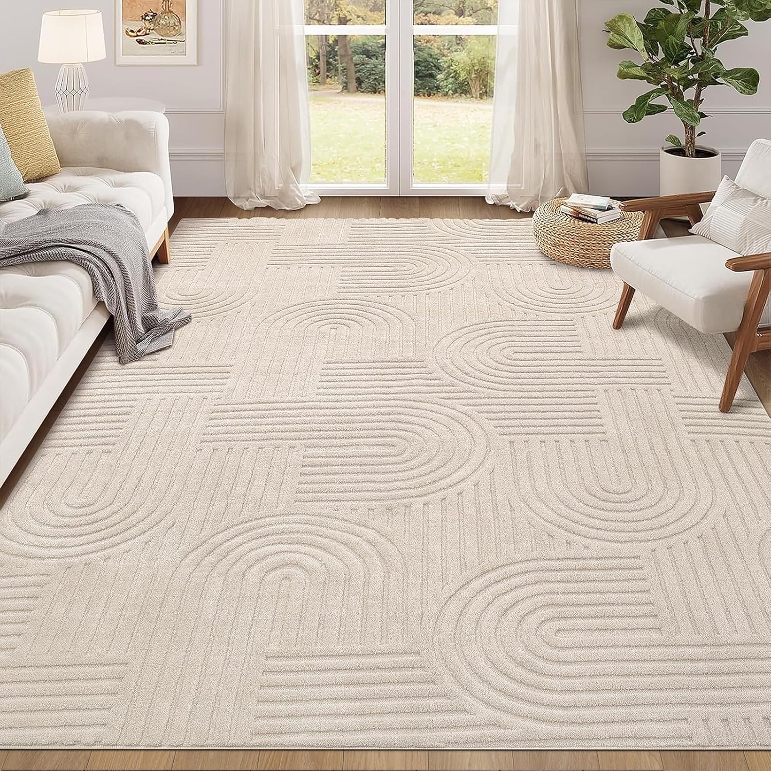 Enyhom – Tapis doux 63 x 230 cm, épais, lavable et antidérapant pour intérieur
