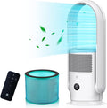 Ventilateur sans hélice avec purificateur d'air, Ultty ventilateur colonne silencieux avec télécommande, tactile, minuterie 8H, filtre HEPA 99,97%, 80cm, oscillation 90°
