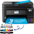 Epson EcoTank ET-4800 Imprimante multifonction Wi-Fi à réservoir d'encre A4, avec réserve d'encre incluse pouvant durer jusqu'à 3 ans (noir/ET-