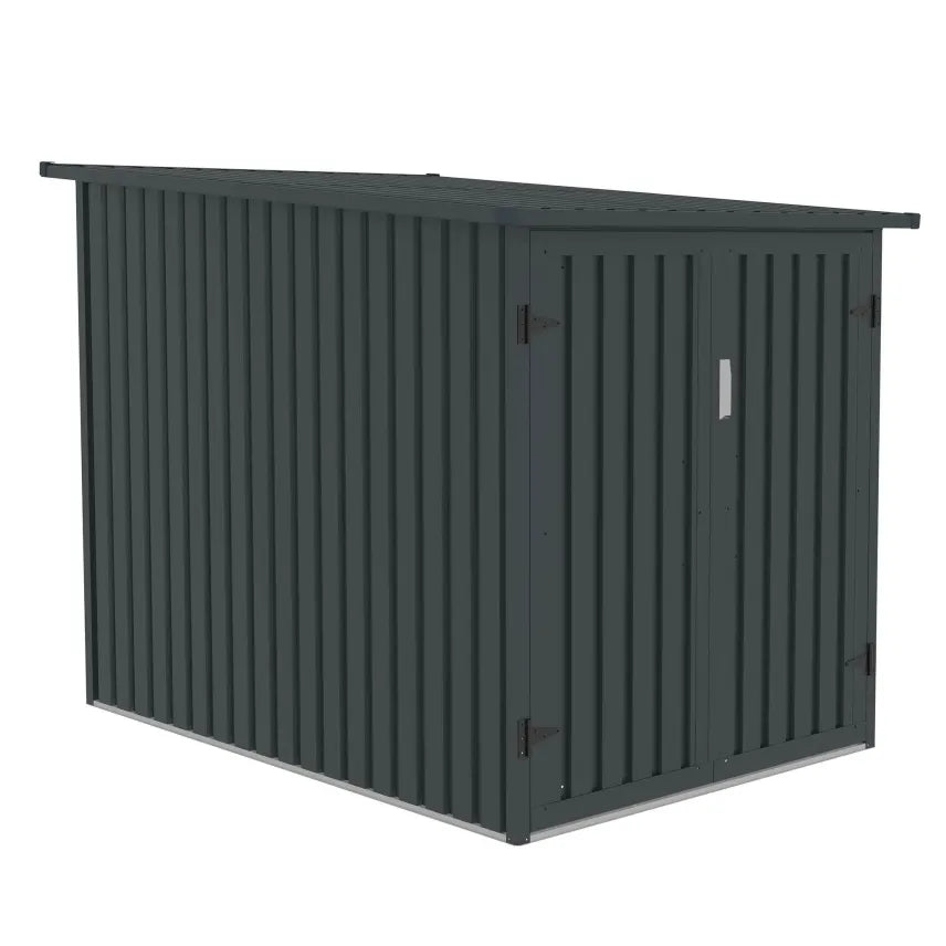 Fornorth Abri pour deux vélos 142 × 198 × 157 cm, gris foncé