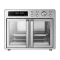 Midea Flexify™ Four Airfryer French Door – Friteuse à air multifonction avec design double porte, grande capacité, fonctions 10-en-1, Noir