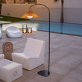 Niza 165 Lampadaire arqué sans fil – Lampadaire LED sur batterie pour intérieur et extérieur