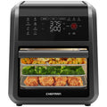 Chefman Four Airfryer multifonction 6-en-1, 12 Quart – Friteuse à air grande capacité, cuisson pauvre en huile, Noir
