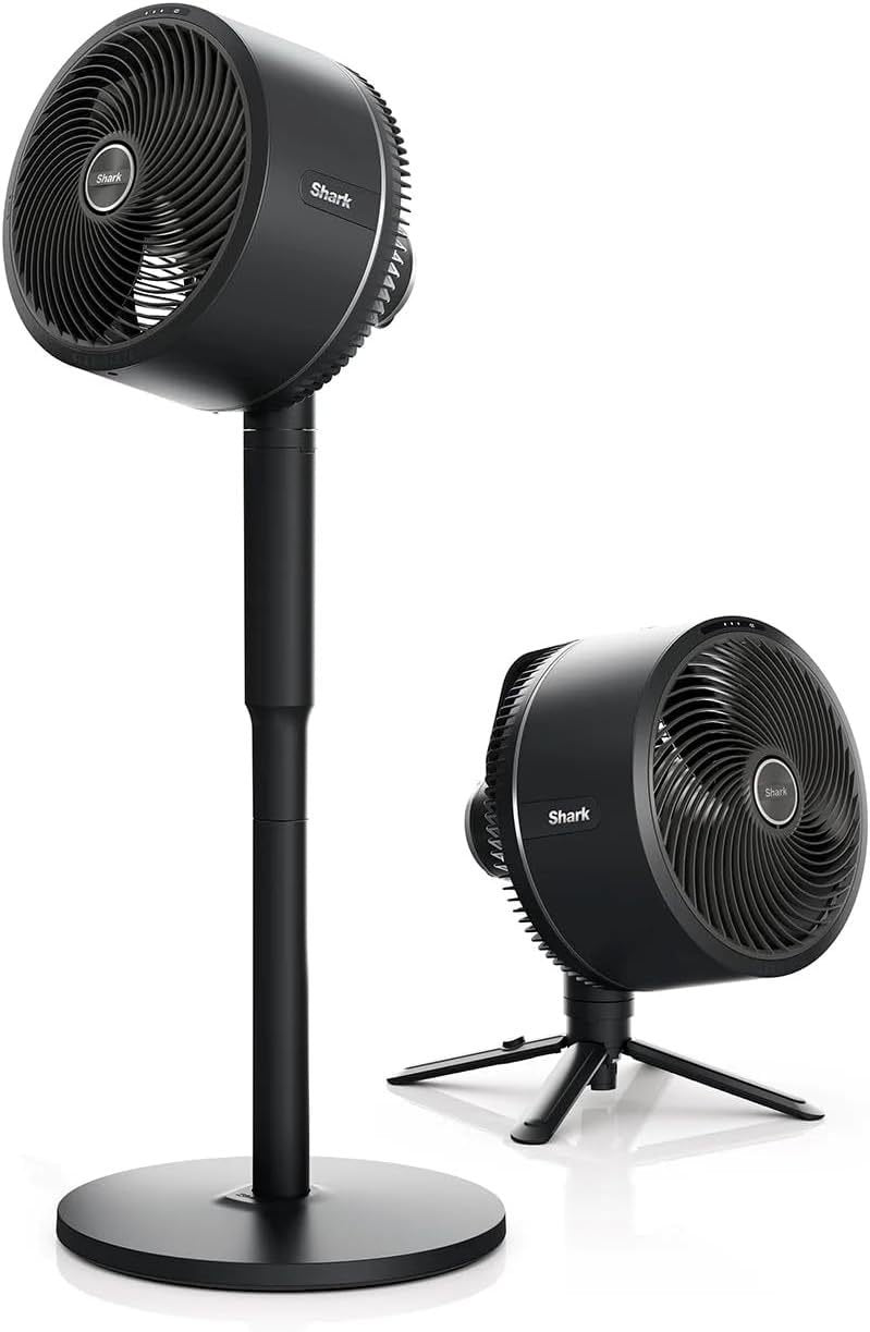 Shark FlexBreeze Ventilateur 2-en-1 haute vitesse – Hybride filaire/sans fil, intérieur/extérieur, télécommande, inclinaison réglable, résistant aux UV