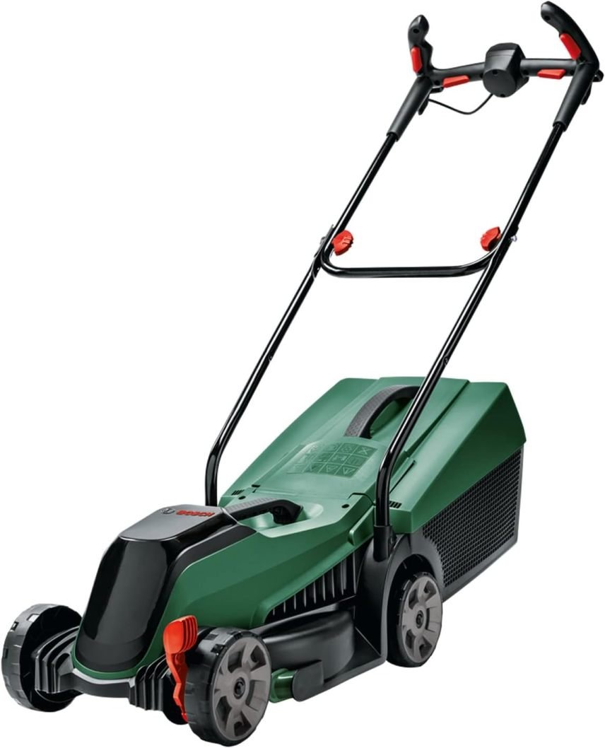 Bosch CityMower 18V-32-300 Tondeuse sans fil – 18 V, batterie 4,0 Ah, largeur de coupe 32 cm, jusqu’à 300 m², carton