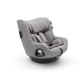 Bugaboo Owl by Nuna Siège auto ISOFIX pivotant 360° – De la naissance à 4 ans, 0–18 kg, groupe 0+/1, coque renforcée, protection latérale, gris