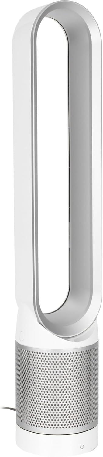 Dyson TP00 Pure Cool 2-en-1 anthracite/argent – Ventilateur et purificateur silencieux, adapté chambre/allergies, filtre 99,5 % poussière/pollen/odeurs, lingettes JUNG incluses