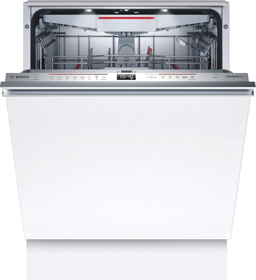 Bosch SMV6ZCX49E Série 6 Lave-vaisselle tout intégrable – Tiroir à couverts, programme Silence, PerfectDry avec zéolite