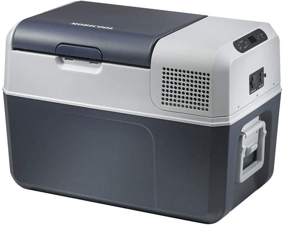 Mobicool FR40 Glacière électrique à compresseur 38 L – 12/24 V et 230 V pour voiture, camion, bateau et camping-car