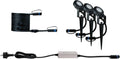 Paulmann Leuchten Paulmann 93696 Outdoor Plug & Shine Set de 3 Spot Sting Kit de base IP67 3000K 3 x 6W 1