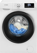 Bomann WAT 7186 Lavante-séchante – 8 kg lavage/5 kg séchage, 1400 tr/min, moteur inverter, fonction vapeur, blanc