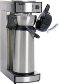 Saro Cafetière thermique professionnelle avec filtre panier et thermos – 2,2 L, env. 10 tasses, infusion et maintien au chaud, argent 1