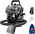 BISSELL SpotClean HydroSteam 3689N – Nettoyeur de taches vapeur, brosse et aspire, multi-surfaces, séchage rapide, technologie HydroSteam