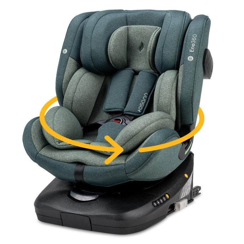 Osann Eno360 i-Size Siège-auto pivotant 40-150 cm, dos à la route, ISOFIX, siège bébé