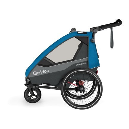 Qeridoo Sportrex 2 Poussette sportive enfant Limited Edition Ocean Blue – Article de second choix, très bon état