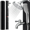 Sonnewelt Douche solaire de jardin 60 L avec housse de protection et douchette