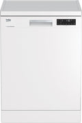 Beko BDFN26420W b300 Lave-vaisselle pose libre/sous plan – 14 couverts, moteur Pro Inverter, TrayWash, HygieneIntense, 6 programmes, WaterSafe+, blanc
