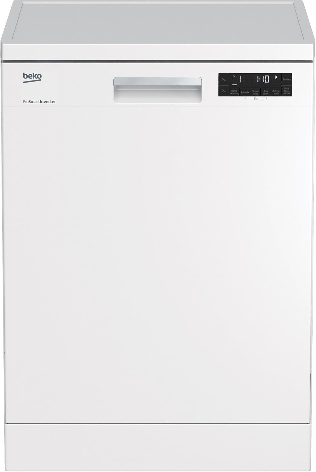 Beko BDFN26420W b300 Lave-vaisselle pose libre/sous plan – 14 couverts, moteur Pro Inverter, TrayWash, HygieneIntense, 6 programmes, WaterSafe+, blanc