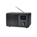 SILVERCREST® Radio DAB+/Bluetooth aspect bois, noire – Article de second choix, très bon état