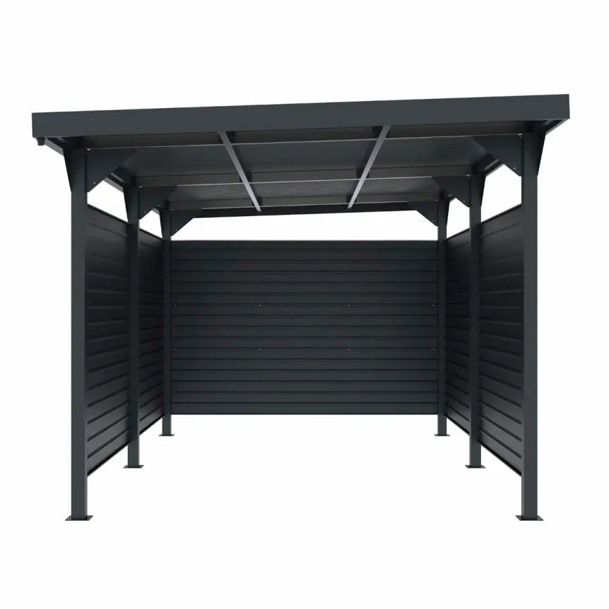 Fornorth Parois pour Carport Premium – Protection latérale pratique pour plus de confort et de protection