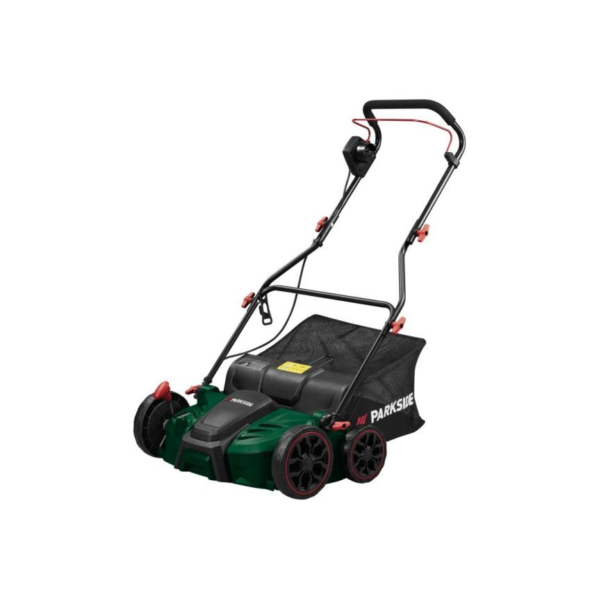 PARKSIDE PELV 1800 A1 Scarificateur et aérateur électrique 2-en-1 – 1800 W, profondeur réglable sur 4 niveaux, article de second choix, très bon état