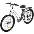 EVERCROSS EK8S Vélo électrique 26″ – Moteur 250 W, batterie 12 Ah, autonomie jusqu’à 90 km, blanc