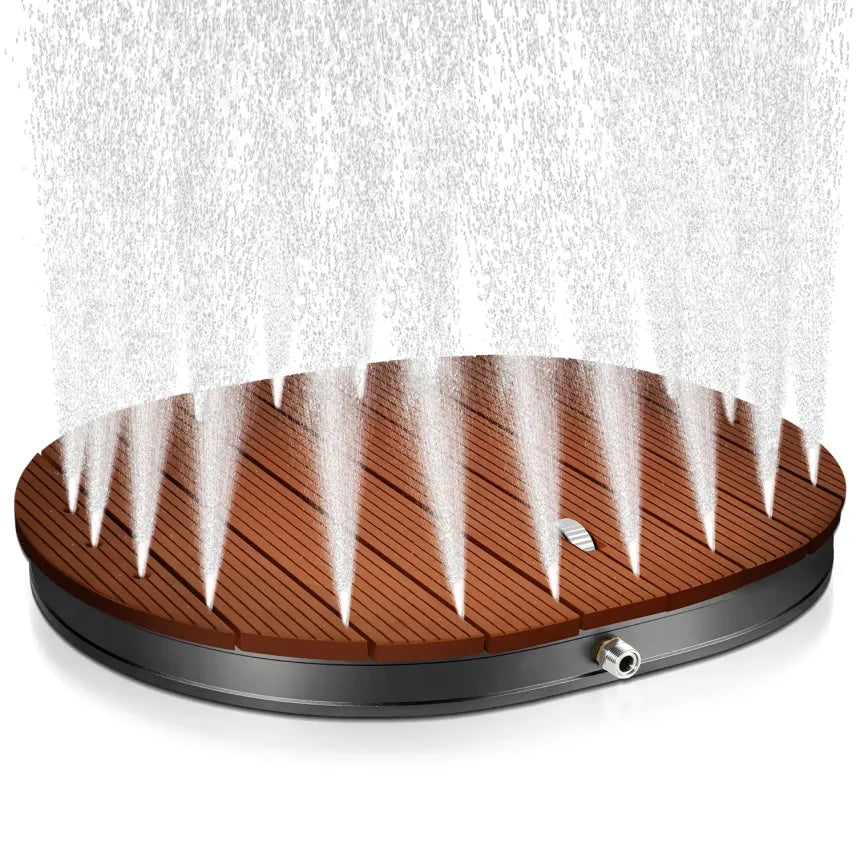 Sonnewelt Douche de sol / douche de jardin avec Furad et buses en cuivre