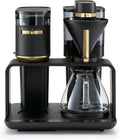 Melitta EPOS Cafetière avec moulin intégré, noir-argent
