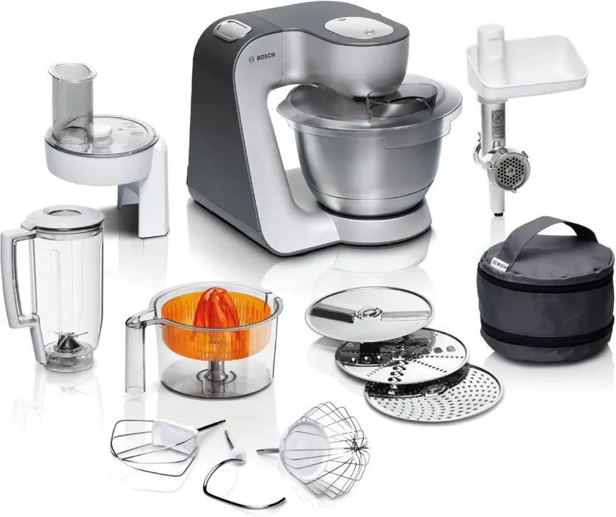 Bosch Robot pâtissier Série 4 MUM56340 – Assistant polyvalent pour vos préparations culinaires