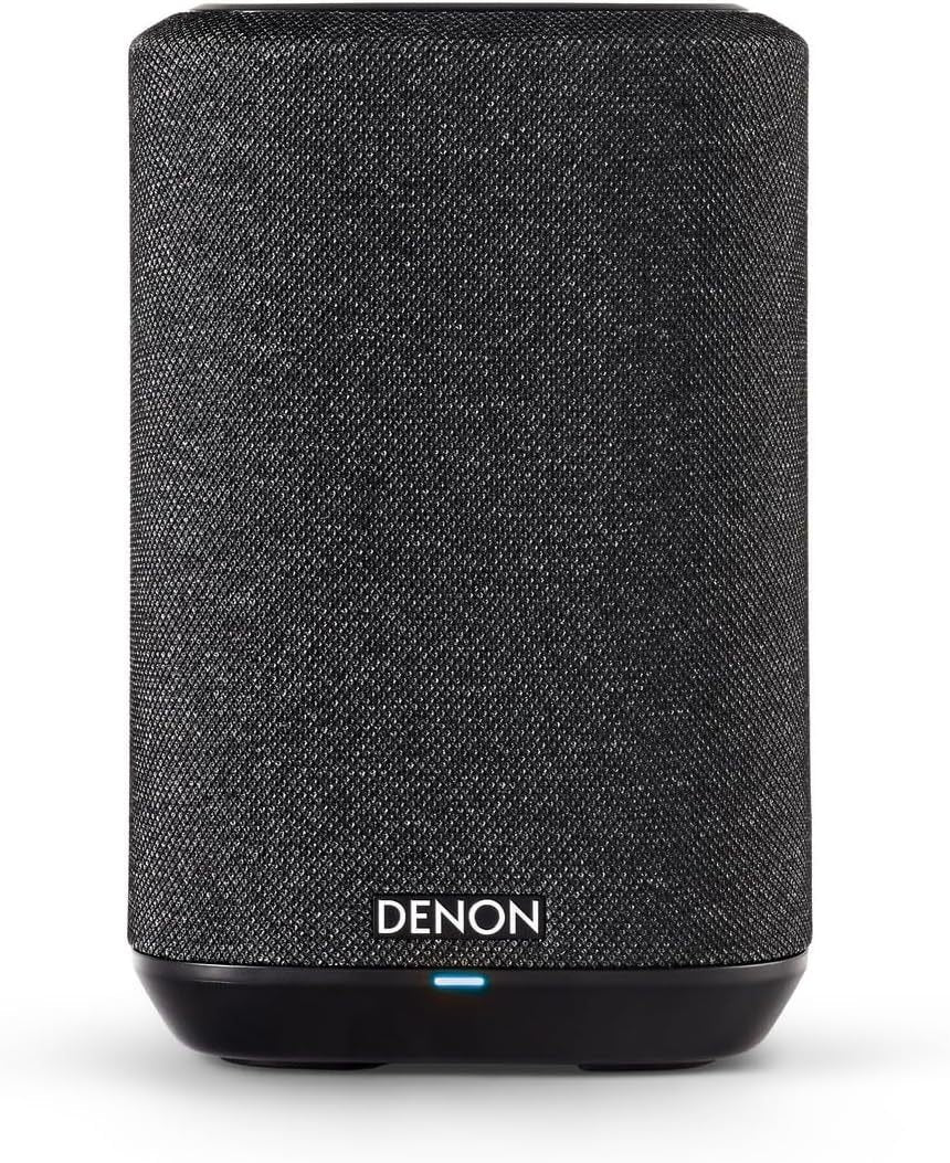 Denon Home 150 Enceinte multiroom Hi-Fi – HEOS Built-in, Alexa intégrée, Wi-Fi, Bluetooth, USB, AirPlay 2, audio Hi-Res, noir