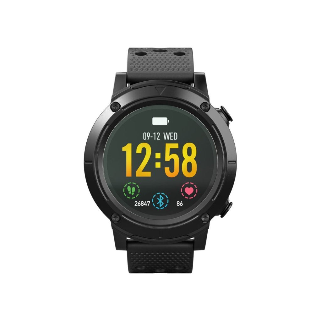 SILVERCREST® Montre connectée Sport avec GPS – Article de second choix, très bon état
