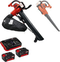 Einhell GE-CL 36/230 Li E-Solo Power X-Change Aspirateur-souffleur de feuilles sans fil – 18 V, aspiration/soufflage, mode Turbo, tubes d’aspiration et de soufflage inclus