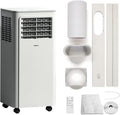 SHINCO Climatiseur mobile avec gaine 9000 BTU / 2,6 kW – Refroidit, ventile et déshumidifie, mode sommeil, jusqu’à 22 m², minuterie 24 h 1