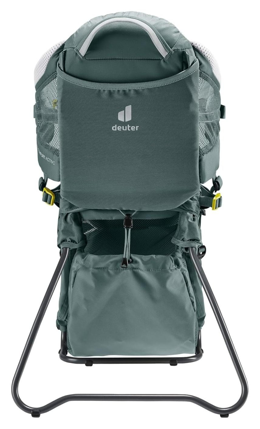 deuter Kid Comfort Active Porte-bébé de randonnée léger, 12 L, bleu sarcelle (12 L/teal)