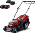 Einhell GE-CM 36/36 Li Kit Power X-Change Tondeuse sans fil 36 V – Largeur 36 cm, jusqu’à 400 m², moteur sans balais, bac 40 L, hauteur 25-75 mm, 2 batteries 4,0 Ah + 2 chargeurs