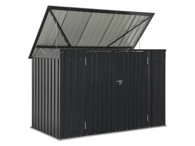 Cache-poubelles Namur avec 2 portes verrouillables